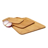 SCANPAN BAMBOO CUTTING BOARDS - SET OF 3
