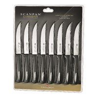 SCANPAN MICROSHARP 8 PIECE STEAK KNIFE SET