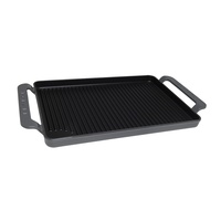 CHASSEUR 42 x 24cm CAST IRON RECTANGULAR GRILL TRAY