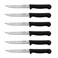 POINTED TIP STEAK KNIFE SET of 6