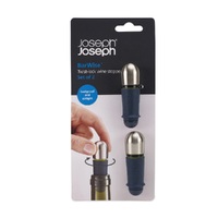 JOSEPH JOSEPH BARWISE TWIST LOCK WINE STOPPERS