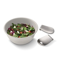 JOSEPH JOSEPH UNO SALAD BOWL WITH STAINLESS STEEL SERVERS