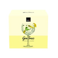 ROYAL LEERDAM GIN TONIC & GLASSES 650ml SET 4