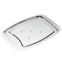 APPETITO STAINLESS STEEL CARVING BOARD