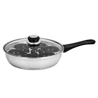 AVANTI 6 CUP STAINLESS STEEL EGG POACHER