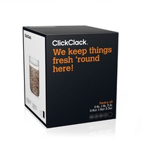 CLICKCLACK PANTRY SMALL ROUND BOX SET OF 3