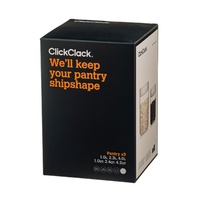 CLICKCLACK PANTRY LARGE ROUND BOX SET OF 3