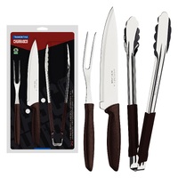 TRAMONTINA CHURRASCO BARBECUE CARVING KIT 3 PIECE SET