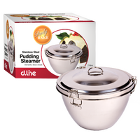 DAILY BAKE STAINLESS STEEL PUDDING STEAMER 2L