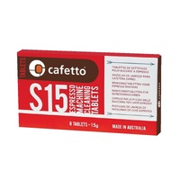 16 CAFETTO S15 ESPRESSO MACHINE CLEANING TABLETS 16