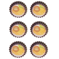DAILY BAKE INDIVIDUAL MINI-QUICHE PAN WITH LOOSE BASE 10cm x 2cm- SET OF 6