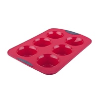 DAILY BAKE SILICONE 6 CUP JUMBO MUFFIN PAN