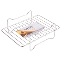 APPETITO STAINLESS STEEL AIR FRYER RACK 22 x 16cm - RECTANGLE