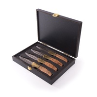 HOMEYS BY SCHIFFMACHER STEAK KNIVES SET OF 4