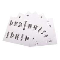 APPETITO CLEAR PANTRY LABELS - PACK OF 60