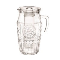 BORMIOLI ROCCO ROMANTIC 1.8L GLASS WATER PITCHER + ICE INSERT