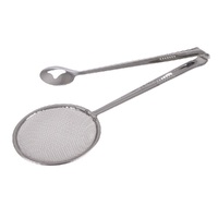 APPETITO STAINLESS STEEL SKIMMER TONGS - 28.5cm