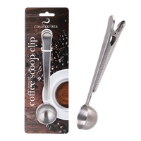 CASABARISTA STAINLESS STEEL COFFEE SCOOP CLIP