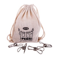 D.LINE STAINLESS STEEL CLOTHES PEGS PACK OF 36