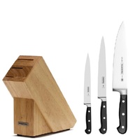 TRAMONTINA BRASILIA 4 PIECE KNIFE BLOCK SET