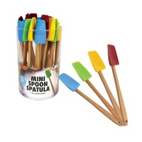 APPETITO SILICONE MINI SPOON SPATULA - SET 4