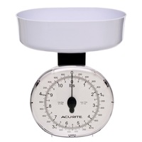 ACURITE WHITE MECHANICAL KITCHEN SCALE 5kg