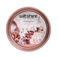 WILTSHIRE ROSE GOLD NON STICK ROUND CAKE PAN 20cm