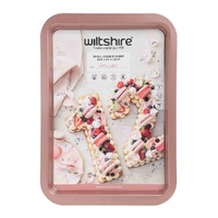 WILTSHIRE ROSE GOLD NON STICK COOKIE SHEET 33.5 x 24cm