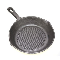 TRENTON CAST IRON RIBBED SKILLET 20cm 
