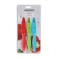 WILTSHIRE 3 PIECE LASER PARING KNIFE SET