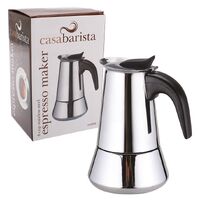 CASABARISTA 6 CUP STAINLESS STEEL ESPRESSO COFFEE MAKER