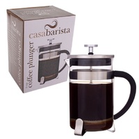 CASABARISTA COFFEE PLUNGER WITH SCOOP 6 CUP 800ml