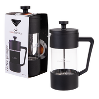 CASABARISTA OSLO COFFEE PLUNGER 3 CUP 350ml - BLACK