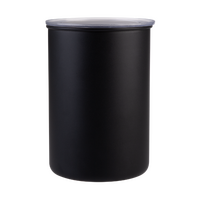 CASABARISTA STAINLESS STEEL VACUUM COFFEE CANISTER 1.3L - BLACK