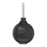 STANLEY ROGERS NON STICK HARD ARMOUR CREPE PAN 24cm