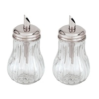 TRENTON GLASS SUGAR DISPENSERS - 285ml - SET of 2