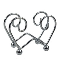 D.LINE ENTREE UPRIGHT SCROLL NAPKIN HOLDER - CHROME
