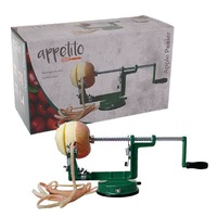 APPETITO GREEN APPLE PEELER AND CORER WITH SUCTION BASE