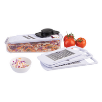 APPETITO 6 PIECE MULTI SLICER & GRATER SET WHITE