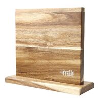 APPETITO MAGNETIC KNIFE STAND DOUBLE SIDED - ACACIA WOOD