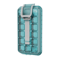 ICEBREAKER PUSH & TWIST ICE MAKER - CLEAR WATER BLUE