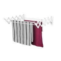 POLDER WALL MOUNT RETRACTABLE ACCORDIAN DRYING RACK