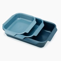 JOSEPH JOSEPH NEST OVEN 3 PIECE ROASTING SET WITH HANDLES