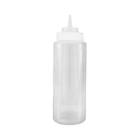 1 LITRE PLASTIC SAUCE SQUEEZE BOTTLE