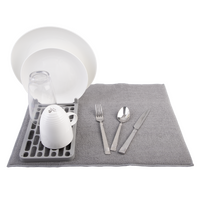D.LINE DRYING MAT WITH REMOVABLE RACK 50cm x 38cm
