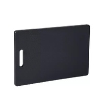 TRENTON BLACK PLASTIC CUTTING BOARD 205 x 300 x 13mm
