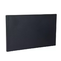 TRENTON BLACK PLASTIC CUTTING BOARD 400 x 250 x 13mm