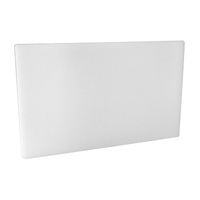LARGE WHITE PLASTIC CHOPPING BOARD 530 x 325 x 20mm