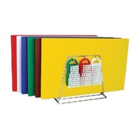 TRENTON POLYETHYLENE COLOUR CODED CUTTING BOARD SYSTEM HACCP - 200 x 300 x 13mm