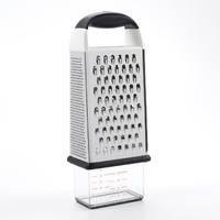 OXO GOOD GRIPS STAINLESS STEEL BOX GRATER WITH CATCHER